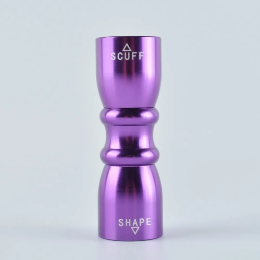 جديد جودة عالية المحمولة البلياردو اكسسوارات 3 في 1 تلميح ماتي المشكل Scuffer 7 سنتيمتر جديلة تلميح Pricker الأرجواني تلميح المشكل البلياردو