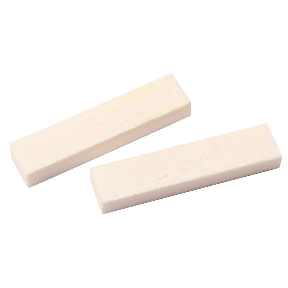 

5Pcs Guitar Bone Nut Saddle for Acoustic Guitar Ukulele Banjo Replacement DIY Parts 39x9x5mm Buffalo Bone Material Musical