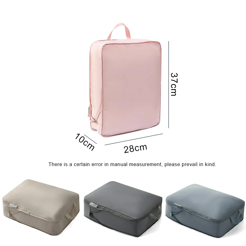 Compression Storage Bag Expansion Waterproof Travel Portable Handheld Clothes Separation Storage Bag