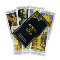 Russian Rider Secrets of Tarot Cards A 78 Deck Oracle Visions Divination Edition Borad Playing Games
