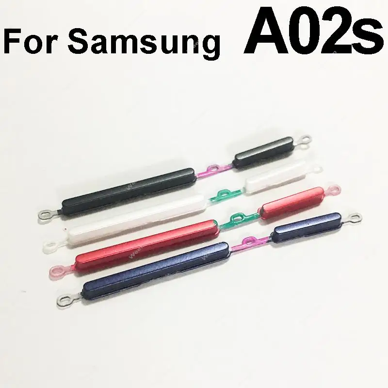 Side Power Button Volume Keys For Samsung Galaxy A01 A015F A01 core A013G A02 A025F  A02s A025M A03s A037F On Off Button Parts