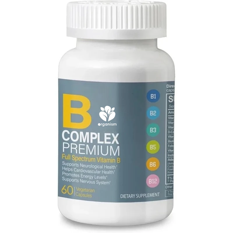 

Витамины полного спектра B для энергетической и иммунной поддержки - B Комплексные добавки - 60 капсул