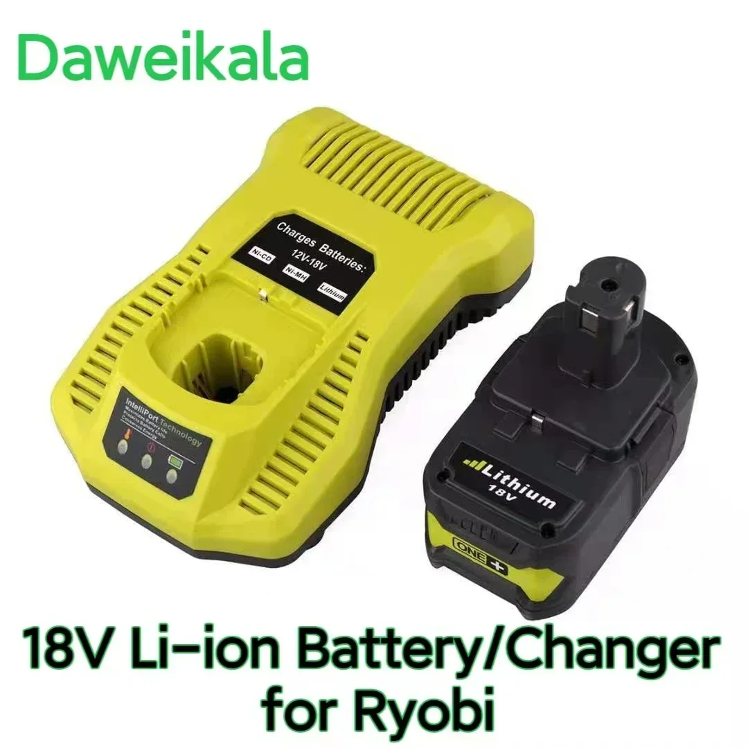 12.8AH 18V  Li-ion Rechargeable Battery for Ryobi ONE+ cordless Power Tool BPL1820 P108 P109 P106 P105 P104 P103 RB18L50 RB18L40