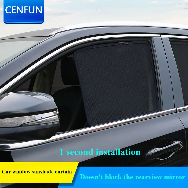 For Modern palisade Lange lead motor Yue motor IX25IX35IX45 car sunshade sunscreen heat insulation window net