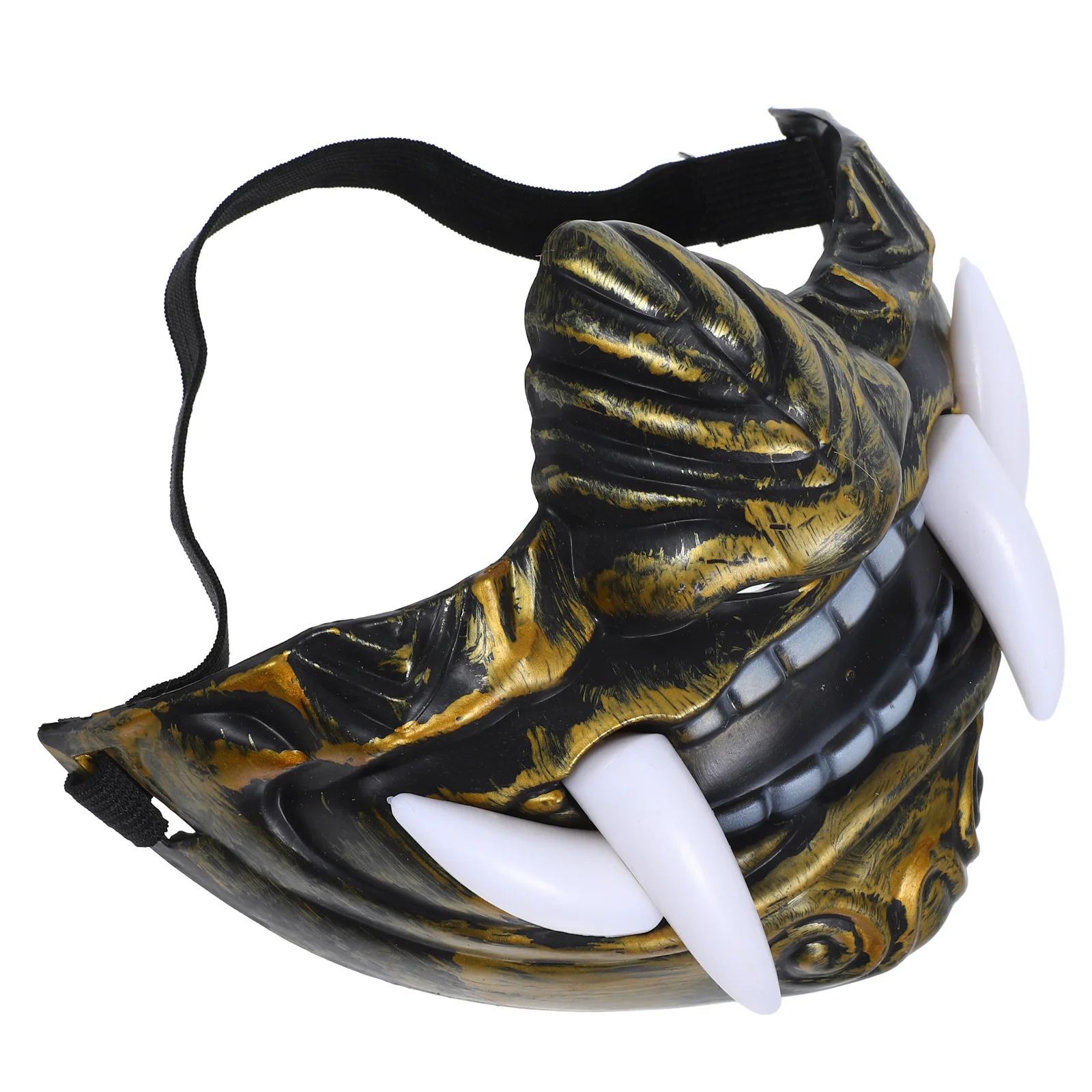 Monster Mask Japanese Cosplay Costume Accessories Steampunk Party Props Resin Plastic