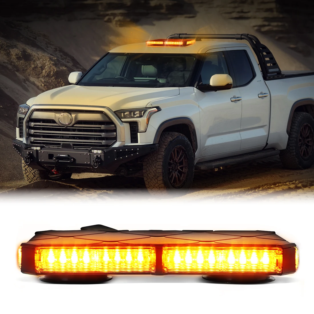 

Предупреждающая лампа 48 светодиодов на крыше автомобиля Светодиодный стробоскоп Мигающий красный синий сигнал безопасности дорожного движения Детали аварийной лампы 12 В Водонепроницаемый