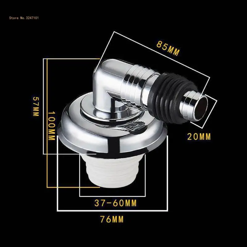 Washing Machine Floor Drain Joint Anti-overflow Cover Connector Durable Dropship