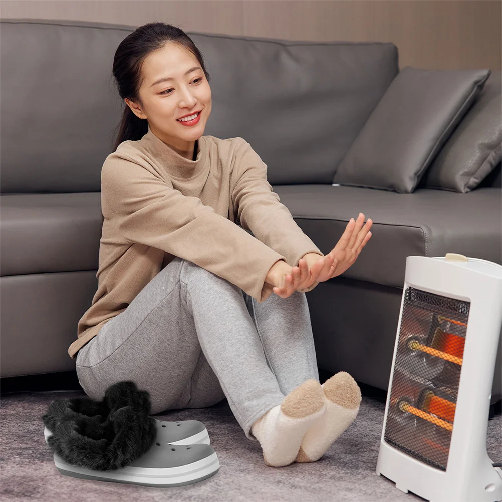

Shoe Covers for Liners Clogs Slippers Winter Shoes Insole Washable Furry Feet