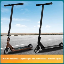 Scooter profesional Pedal de scooter extremo Habilidades especiales Jumping Fantasy Adultos y jóvenes Senderismo de dos ruedas