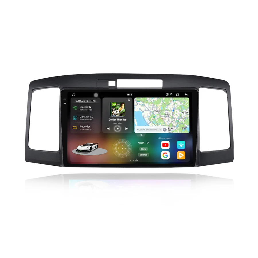 

2K Car Android Player QLED Screen Navigation CarPlay Auto Stereo Autoradio For Allion 2001-2007