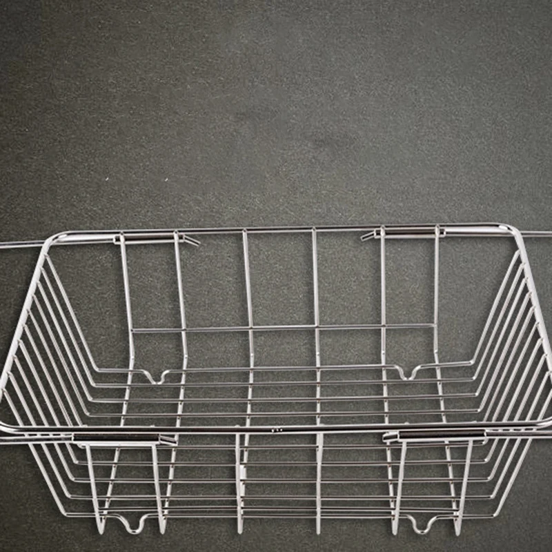 Expandable Dish Drying Rack Over The Sink,Kitchen Stainless Steel Dish Drainer In Sink Or On Counter