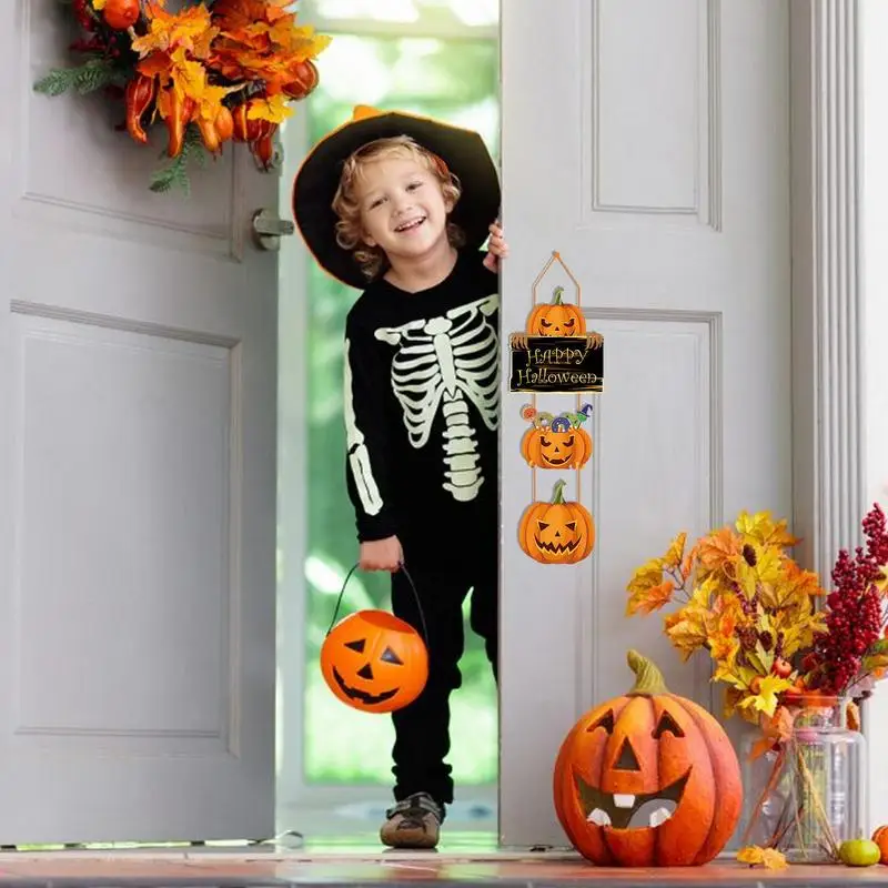 Halloween Door Hanger Halloween Decor Hanger For Door Reusable Halloween Wall Sign Halloween Wall Plaques For Bars Shopping