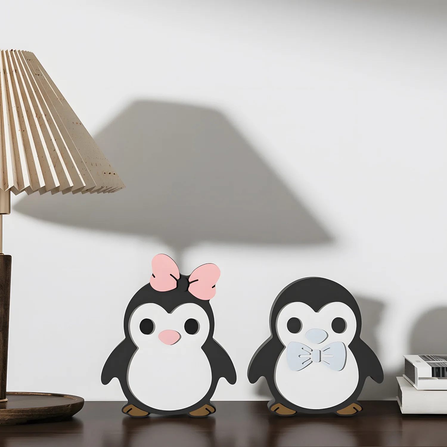 DIY Penguin Couple Figurine Re - Resin Art Guide review and price