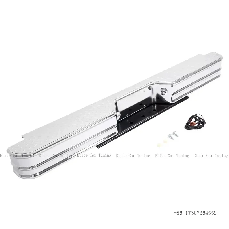 

Steel Diamond Step Universal Rear Bumper Chrome for F-150 F-250 F-350
