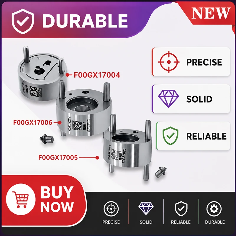 .F00GX17004 F00GX17005 F00GX17006 Piezoelectric Fuel Injector Control Valve Engine Parts Suitable For BOSCH LE2542