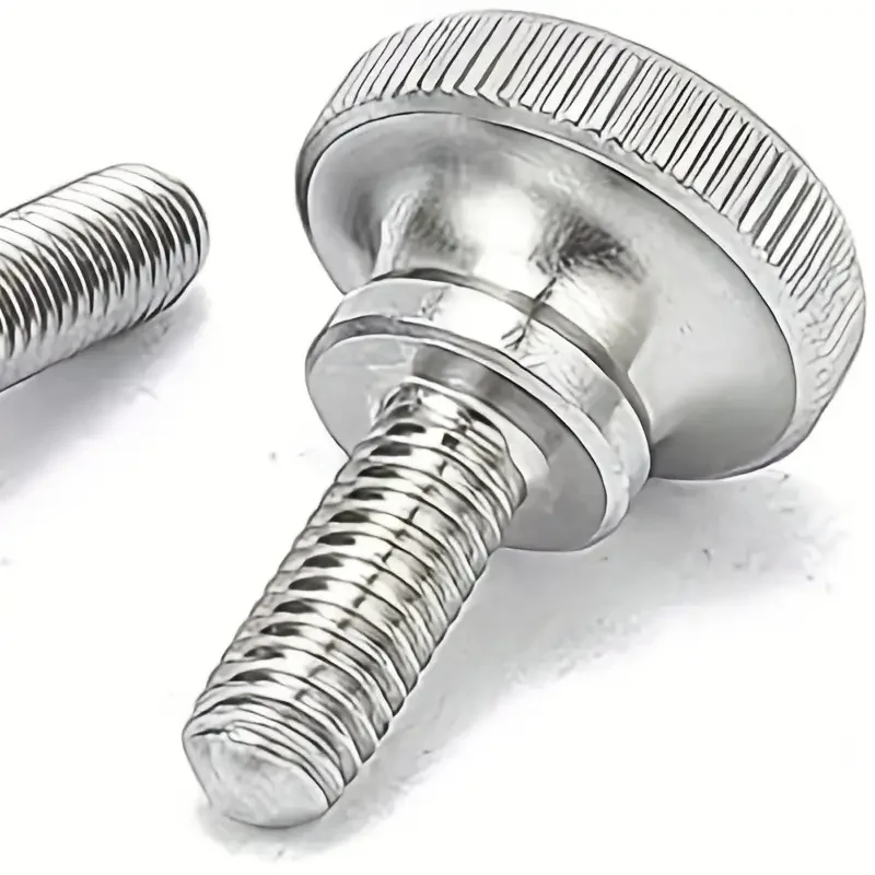 

Stainless Steel Thumb Screw M3 M4 M5 M6 Metric Tall Head Manual Adjustment Screws Thumb Screw