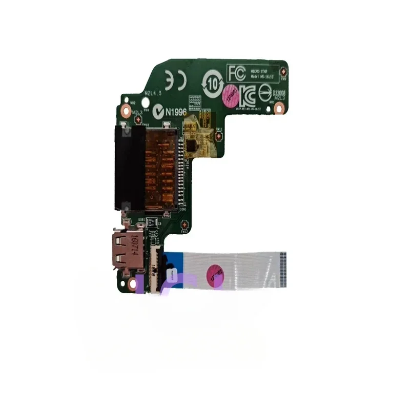 Original FOR MSI GL GP GE72 MSI GP62 / GF63 Power Button, POWER USB And Card Reader Board MS-16J12 GE62 GE72 GP62 GL62