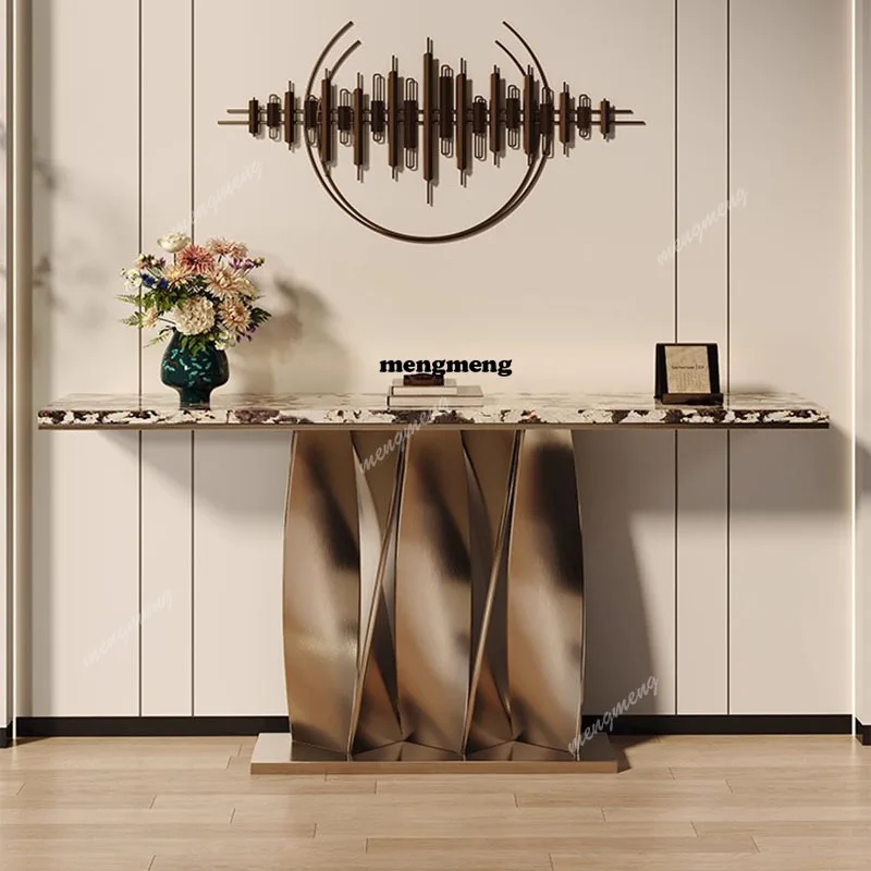 

European Classic Entryways Table Beauty Cozy Luxury Premium Console Table Exquisite Modern Console Tafel Living Room Furniture
