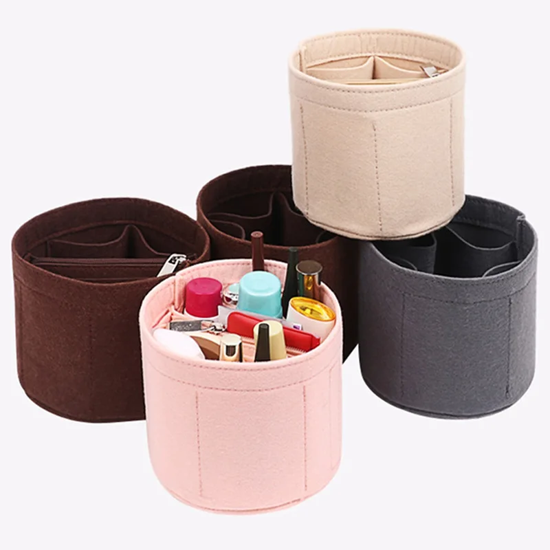 Bag Sorting Storage Felt Inner Liner Pocket Organizer For LV Cannes Cylinder Bucket Bag Support Upgrade Modification Accessory