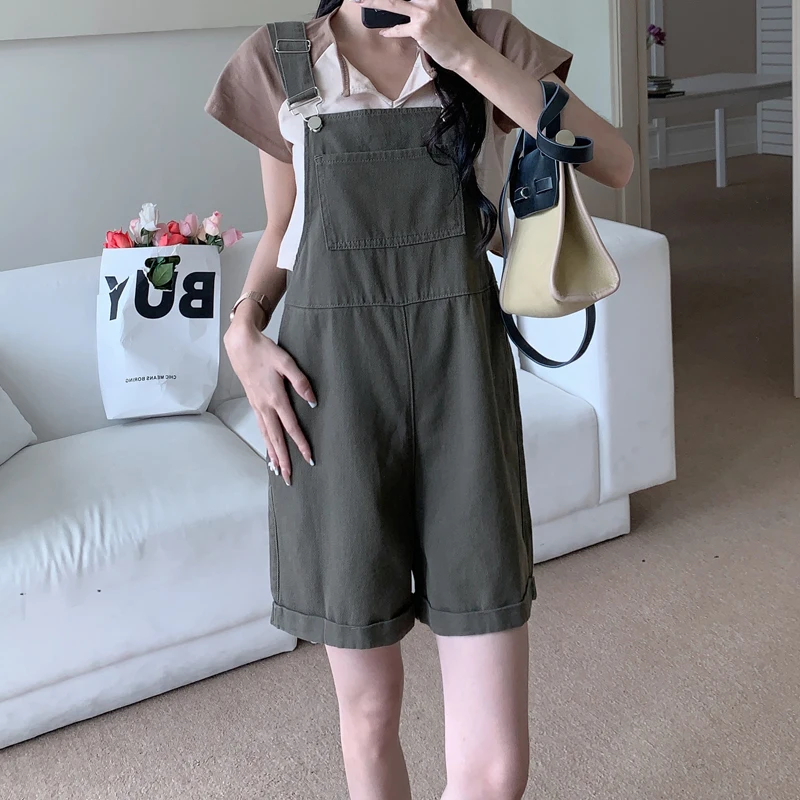 Slimming Wide Leg ort Denim Overalls for Women Thin Autumn New Sle Loose Fit Faionable Anti-Wrinkle High Waist Jeans