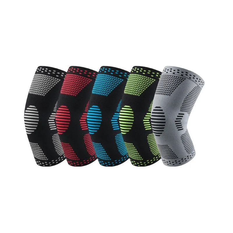 Knitted  Knee Protector Running Basketball Riding Badminton Professional Fitness Equipment Men and Women Knee Sleeve