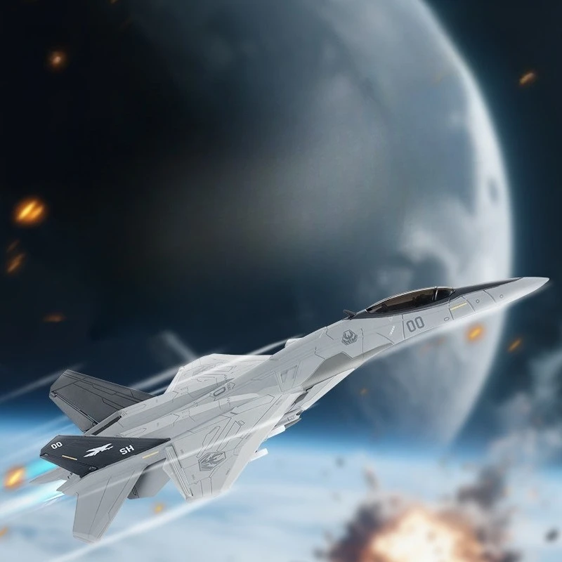 

1:72 Tunshan Heavy Multi-purpose Carrier-based Fighter Aircraft Model Simulation Large Military Collection