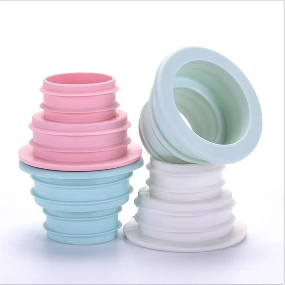 1PC Water Trap Deodorant Washing Machine Silicone Sewer Seal Ring Sealing Plug Pool Floor Drain