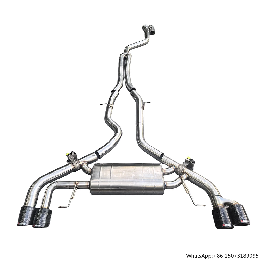 

Выхлопная система Valvetronic Catback для BMW X3 M40i (G01) и X4 M40i (G02) с двигателем B58 3.0T, с дистанционным управлением клапанами