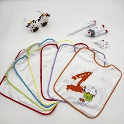 Ensemble de bavoirs imperméables pour bébé, bavoirs de la semaine espagnole, serviettes de salive pour bébé, Burp Everths Kids, livraison gratuite, YB0008, 7 pièces