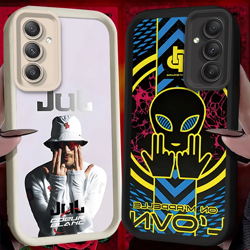 JuL C'est Pas Des Lol Rapper Case for Samsung Galaxy A35 A55 A15 A25 A16 A06 A05 A05S A24 A13 A23 A12 A22 A32 A52 A71 A51 4G TPU