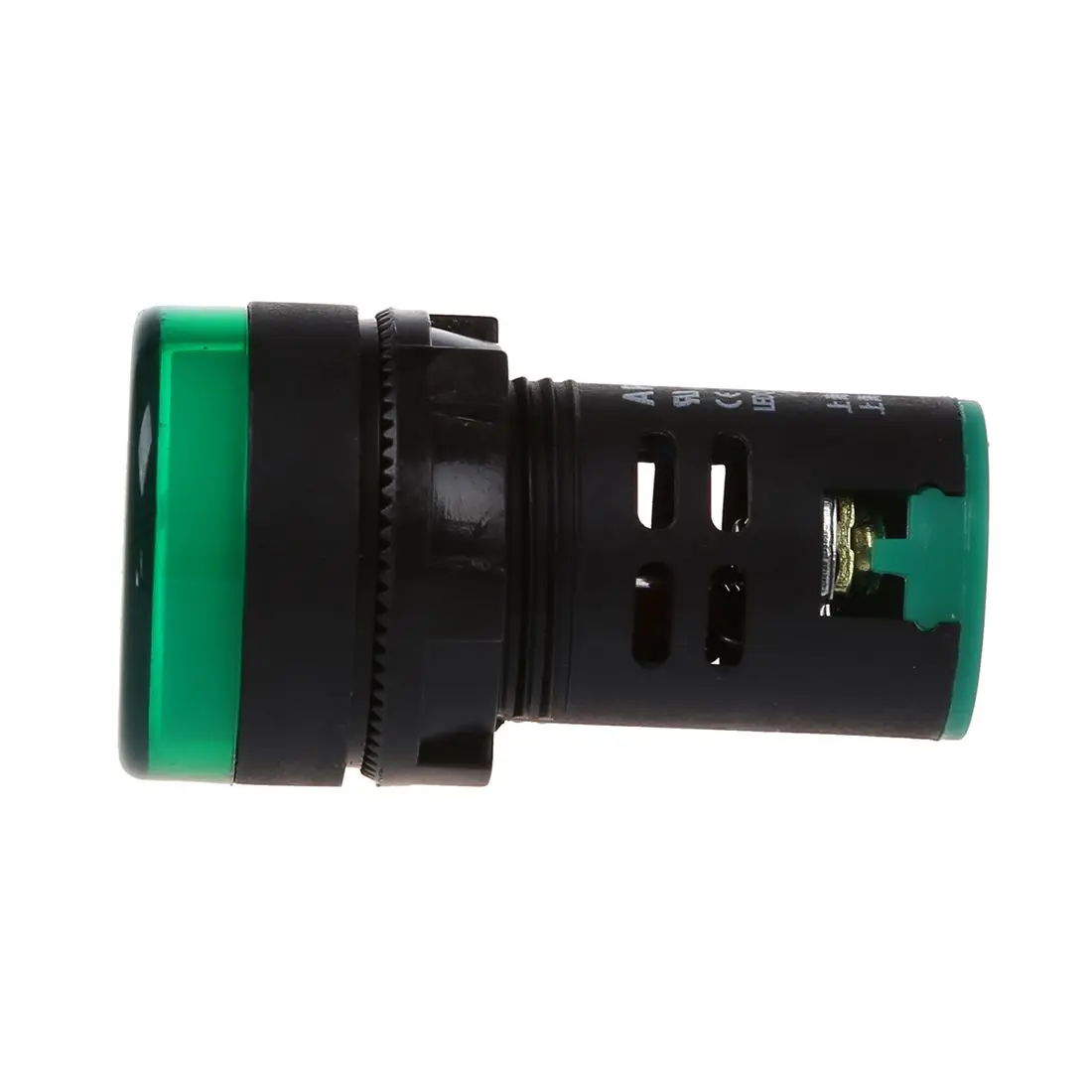 AT77 Лампа красного, желто-зеленого света 22 мм Светодиодная панель пилота переменного тока 220 В 3 шт.