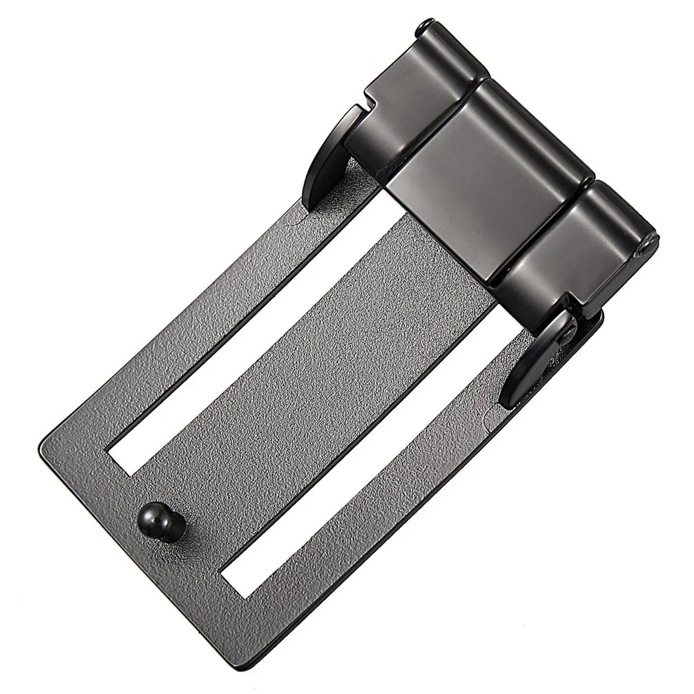 Nueva moda hebilla suave accesorios de cinturón perforados hebilla de cinturón de negocios versátil clásica 3,3 cm