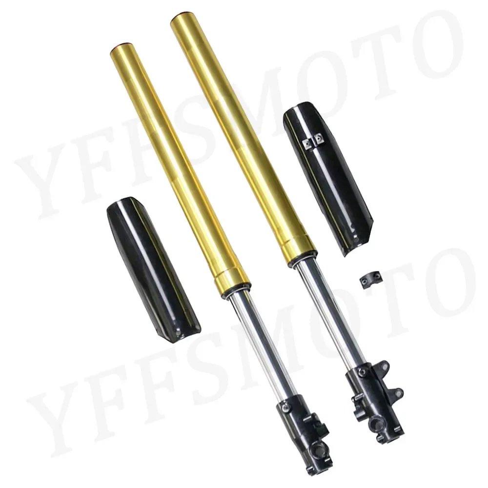 Upside Down Front Fork Shocks Suspension Triple Tree Caliper Rotor Pit Bikes SSR