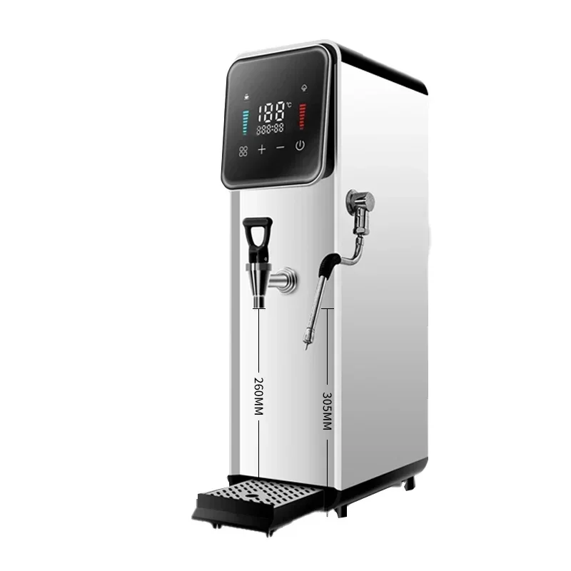 60L/h Elektrische Warmwasserbereiter Dampf Wasserkocher Intelligente Timing Milch Tee Shop Bar Milchschaum elektromechanische wasserkocher