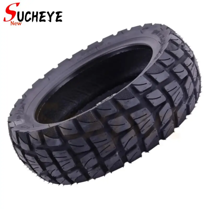 Universal 10x2.75-6.5 Vacuum Tire for Off-Road Scooter, Deep Grooved Tread Prevents Slipping, 6.5 Inch Hub Replacement