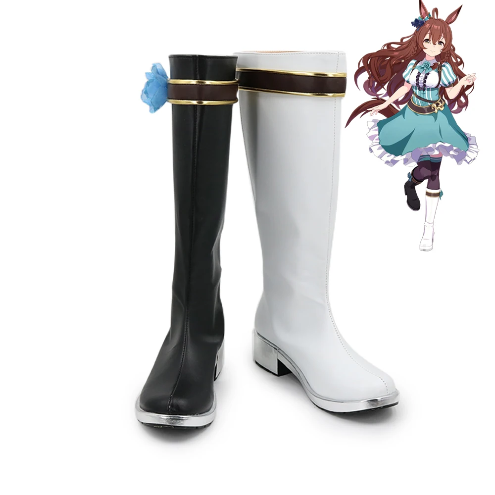 

Mamusume Pretty Derby Mejiro Bright Shoes Cosplay Women Boots