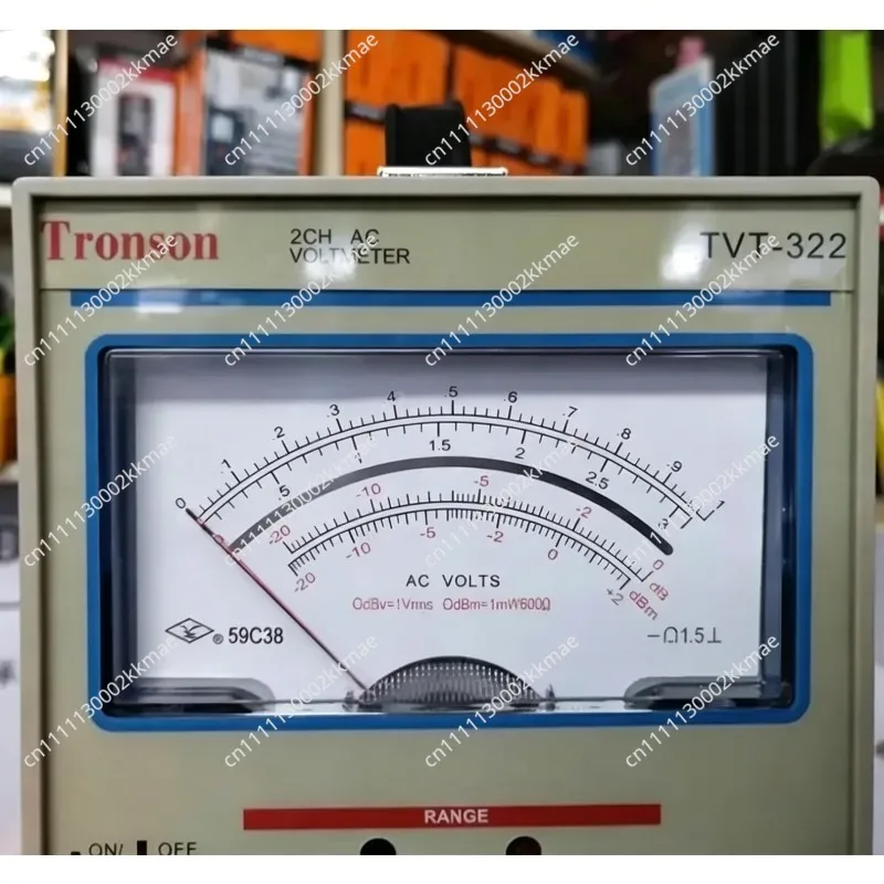 -TVT-322 Dual Channel Milivoltmeter Double Needle Millivoltmeter New Design High Quality Pointer Voltage Meauring Instruments