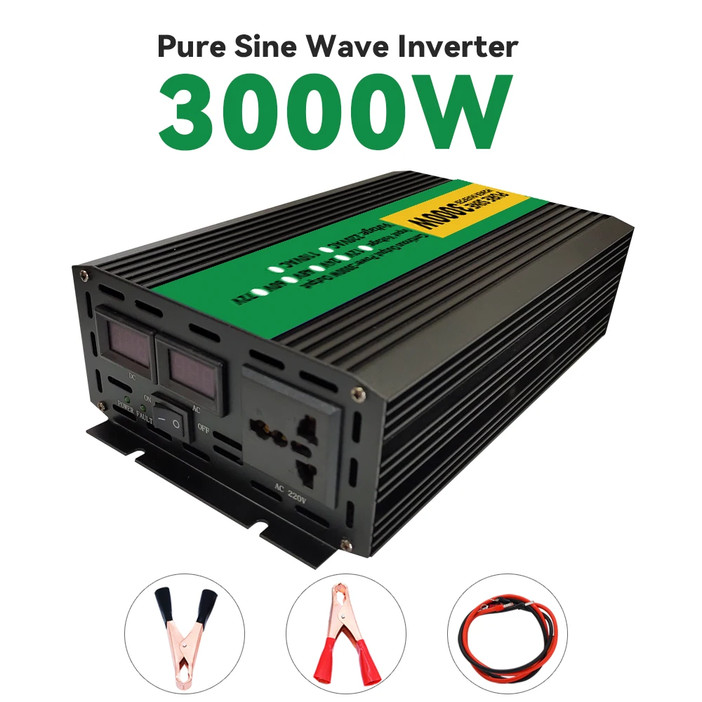 

Inverter 12V 24V 48V To 220V & 110V Pure Sinus Wave Voltage Converter Power Inverter 3000W 6000W 4000W In Wind Turbine System