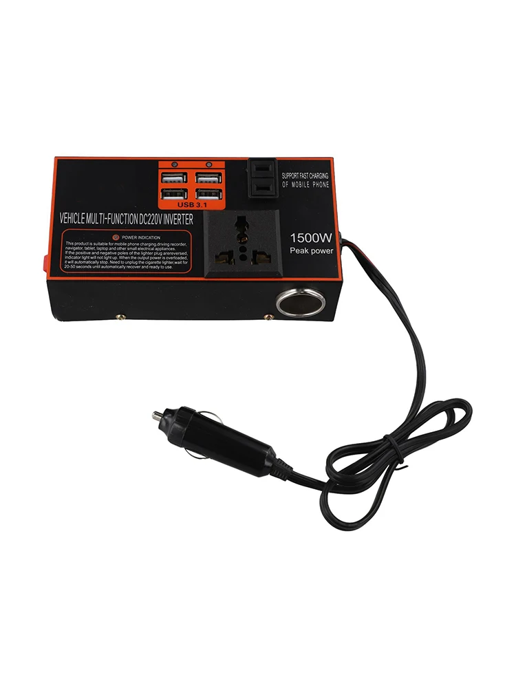 Converter Power Inverter Adapter For Laptops For Tablets For Dash for cams 12v/24V To DC 110V/220v High Conversion Rate