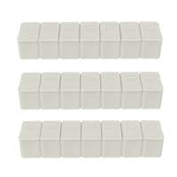 3 Pcs Push Pill Box Storage Organizer Organizers Weekly Medication Label Travel Mini Portable Taker Plastic Pp Day