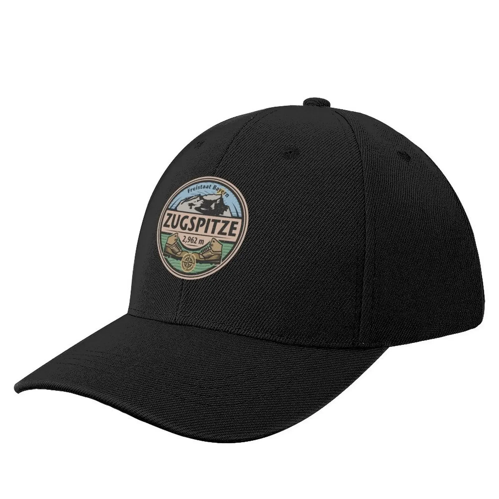 Zugspitze, Bavaria, Germany Baseball Cap Big Size Hat Hood Boy Women's