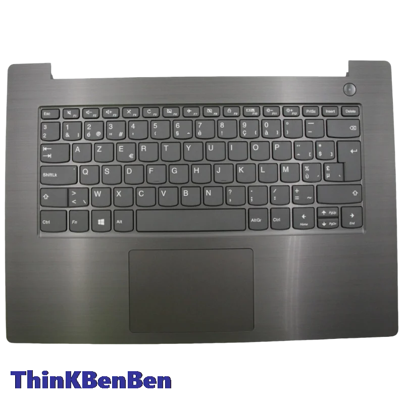 BE Belgian Iron Gray Keyboard Upper Case Palmrest Shell Cover For Lenovo V330 14 14IKB 14ISK 14ARR 5CB0Q64321