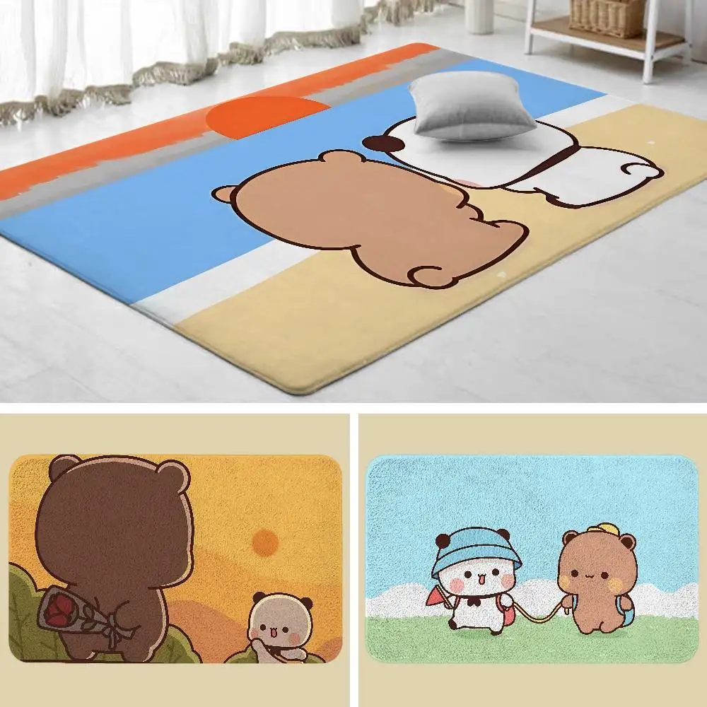 

Cute Y-yier Bubu Floor Mat Art Carpet Rug For Bedroom Living Room Sofa Home Doormat Decor,Large Kid Non-slip Floor Mat