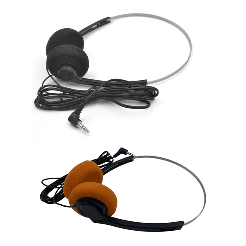 1PC Fashion Underwire Headphone Music MP3 Retro Feelings Portable Wired Small Headphones also Be Used as Cool Sports Photo Prop