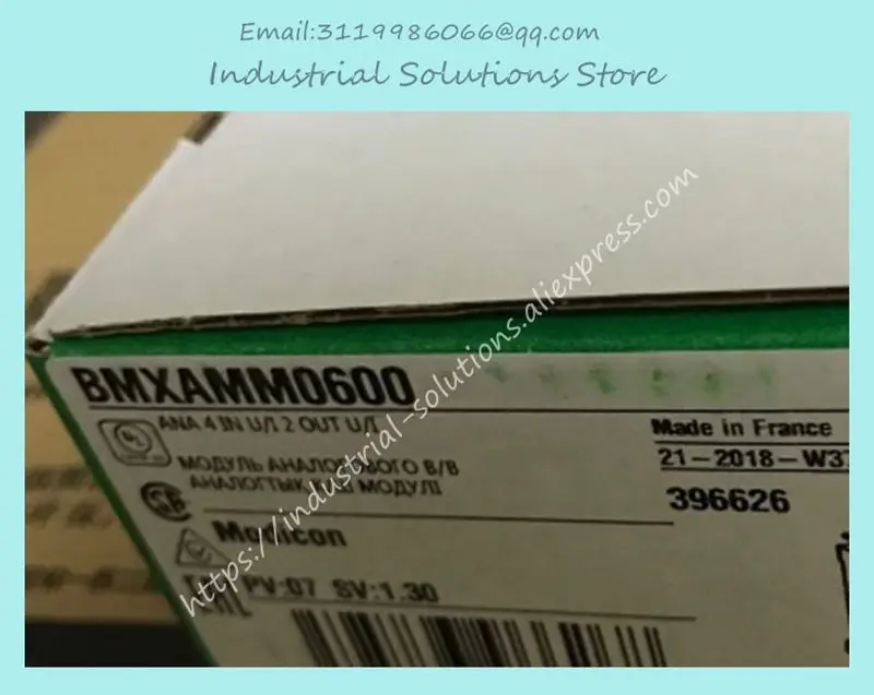 

Смешанный аналоговый модуль ввода-вывода BMXAMM0600, оригинальный, аутентичный, новый