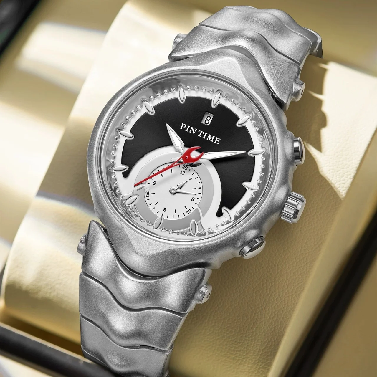 2025 Chinese Ancient Oakley Style Swiss Non-mechanical Watches Men's Fashion Fashion Brand Senior INS Niche Design watch