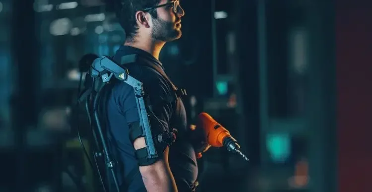 Shoulder-assisted Industrial Exoskeleton Ergonomic Exoskeleton Powers Robots