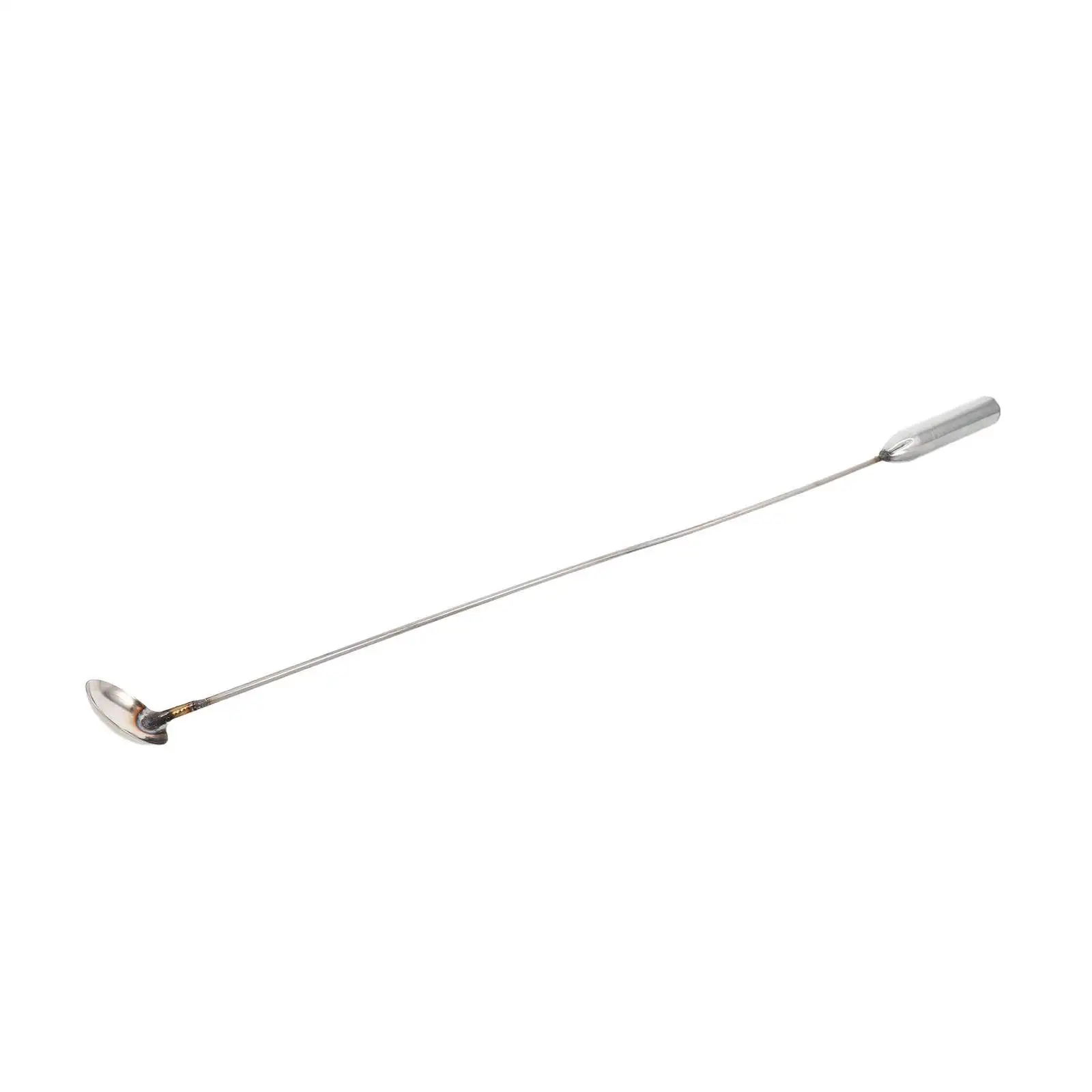 Stainless Steel Solar Water Heater Sediment Scoop Long Handle Descaling Spoon Tank Bottom Scale Removal Hot Water Heater