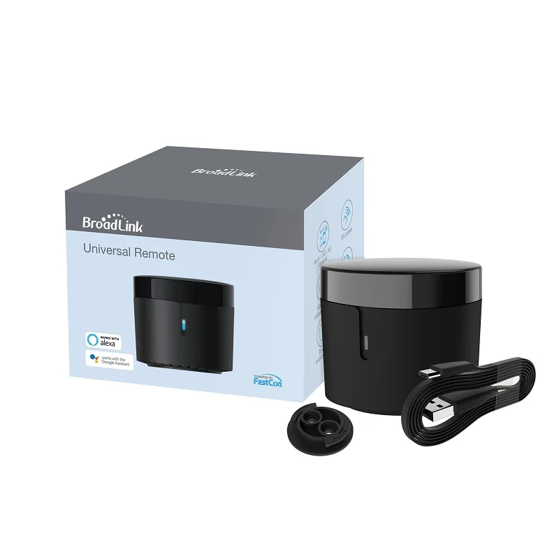 Broadlink RM4 mini WiFi IR-afstandsbediening voor AC/TV Box Werk met Alexa USB-adapter - afbeelding 2