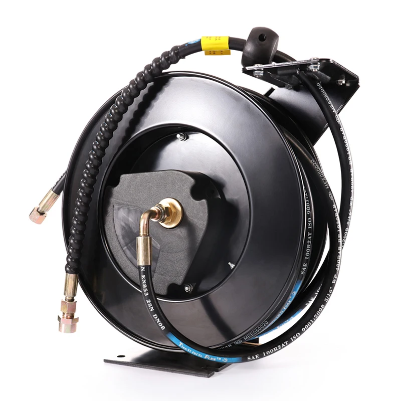 High-pressure bucket automatic telescopic hose reel car repair and beauty shop car washing equipment